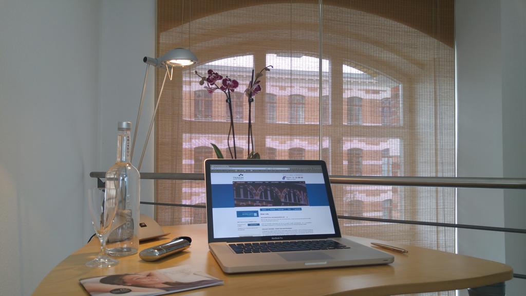 Apartmenthaus Elster Lofts Leipzig Rum bild