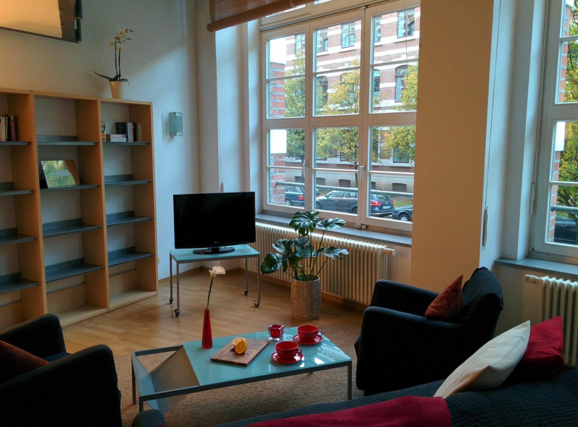 Apartmenthaus Elster Lofts Leipzig Exteriör bild