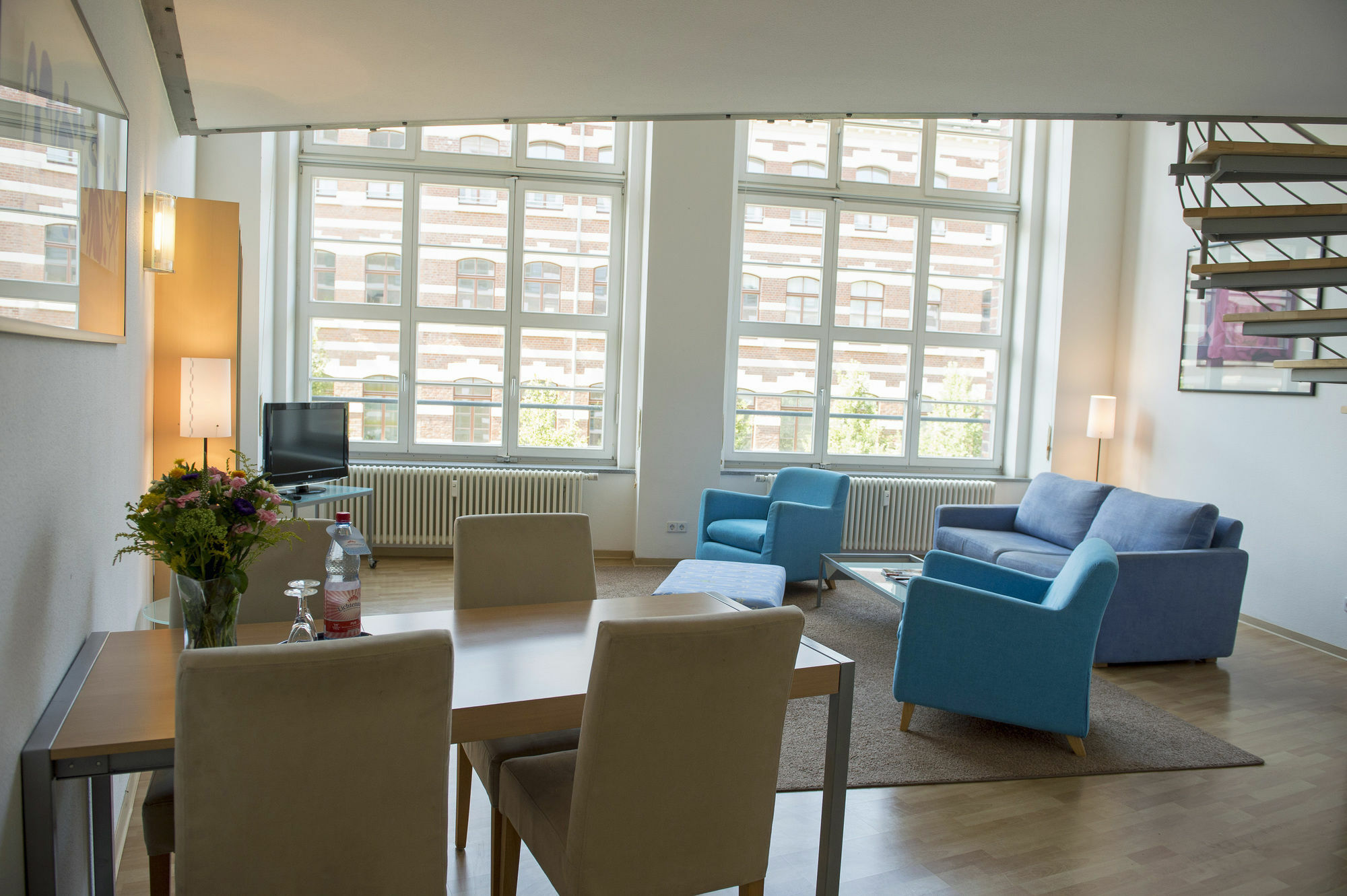 Apartmenthaus Elster Lofts Leipzig Exteriör bild